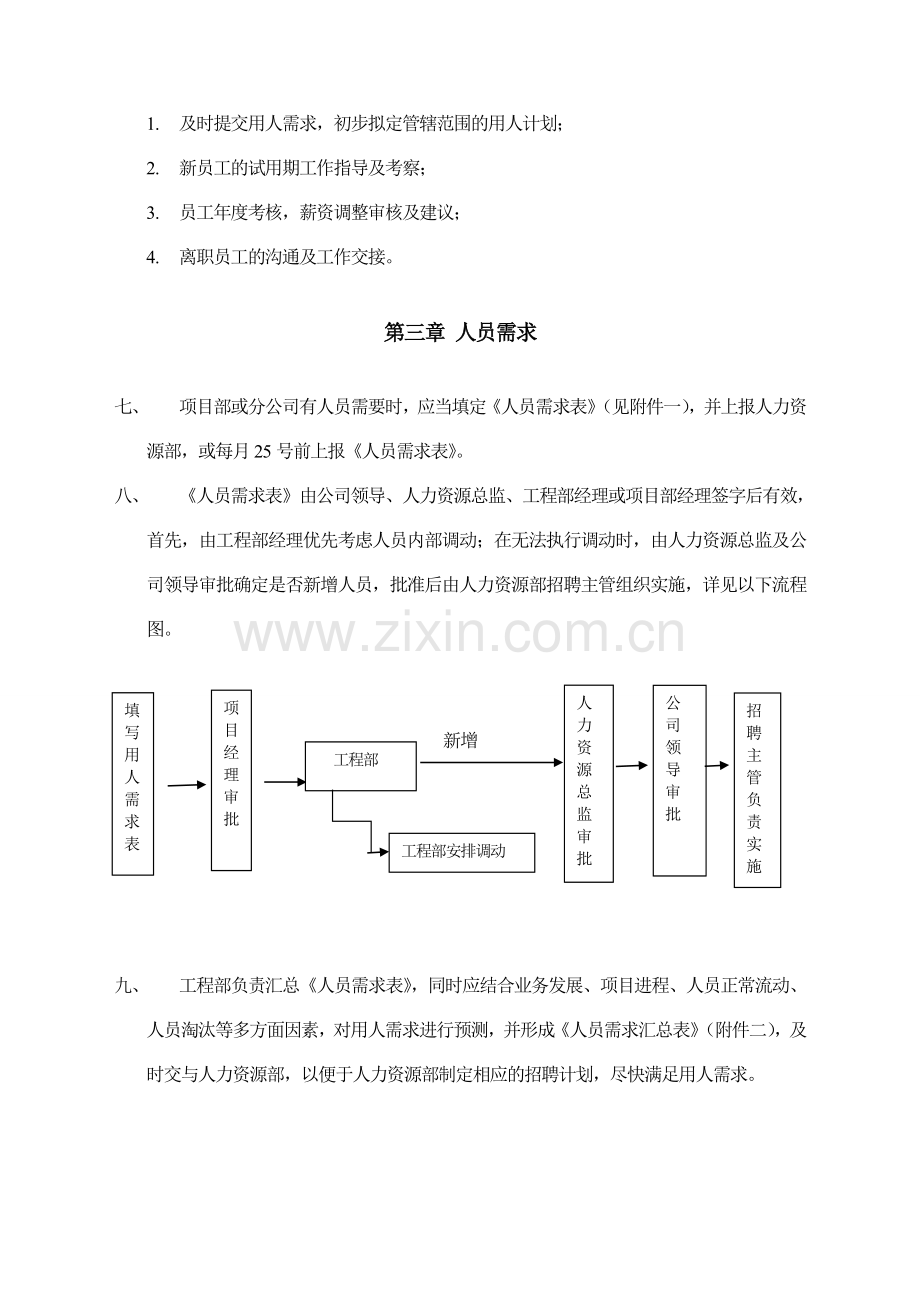 XX公司人力资源sop手册.doc_第3页