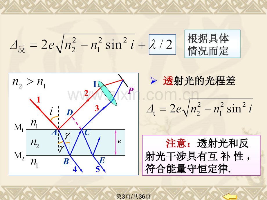 大学物理904薄膜干涉.pptx_第3页