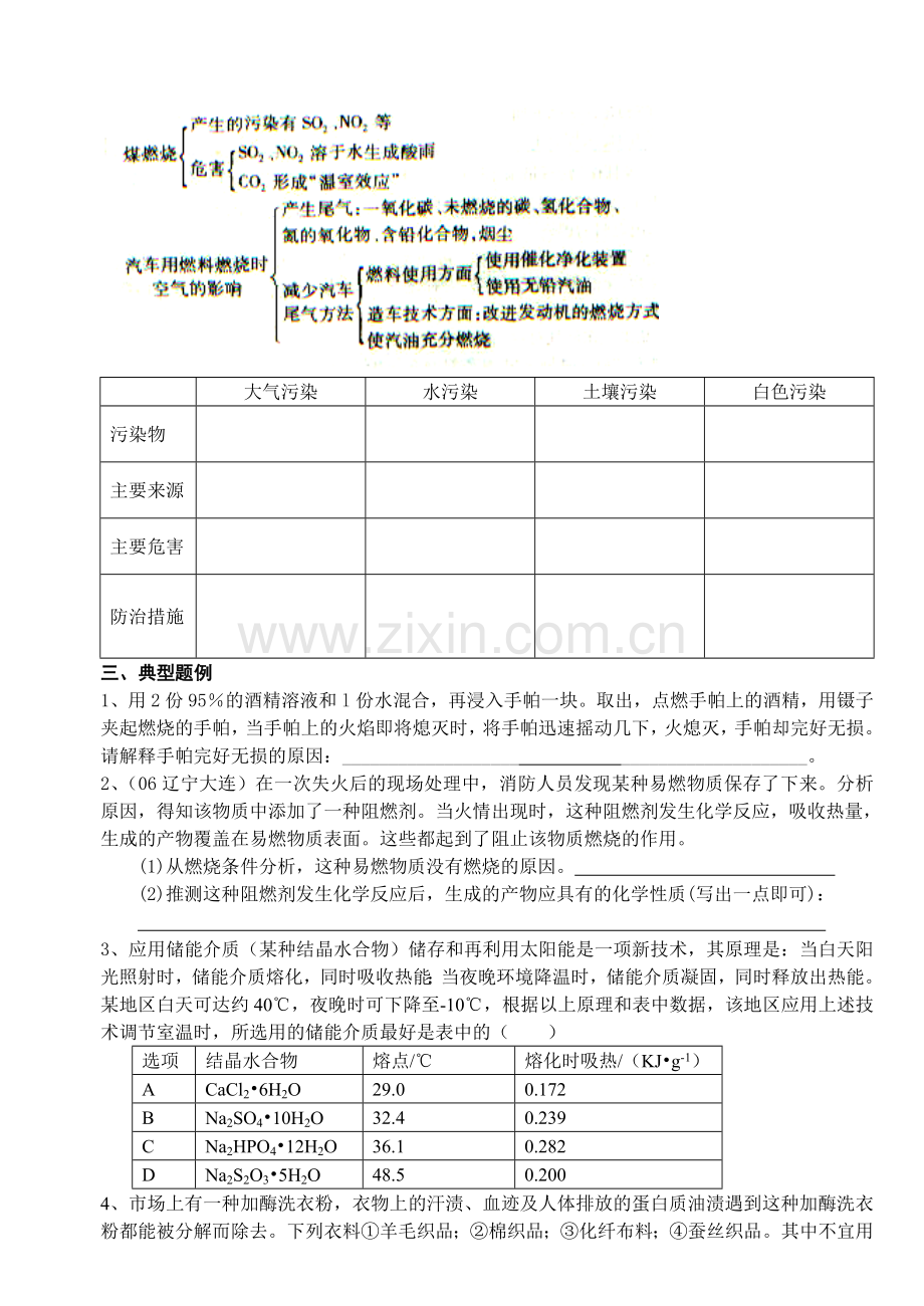 主题三化学与社会发展复习教学案提高篇讲解.doc_第3页