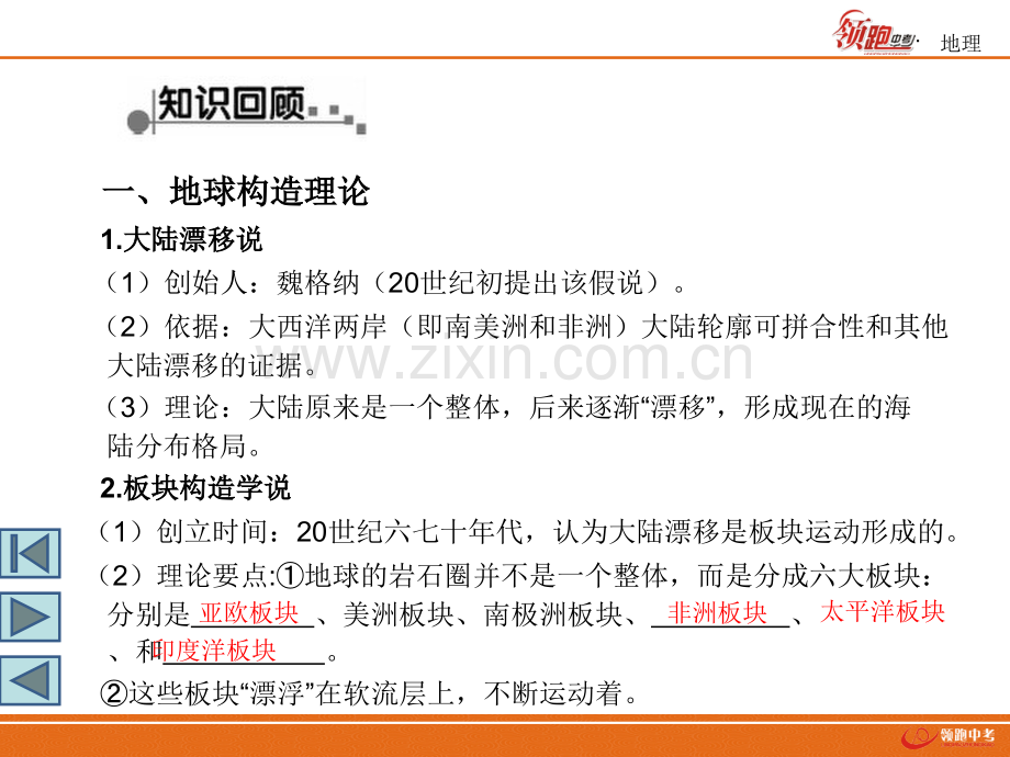 主题II地形和地壳的运动资料.pptx_第3页