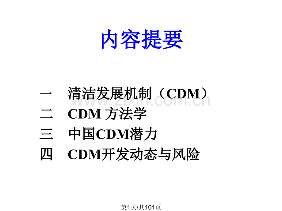 CDM方法学项目开发介绍.pptx_第1页