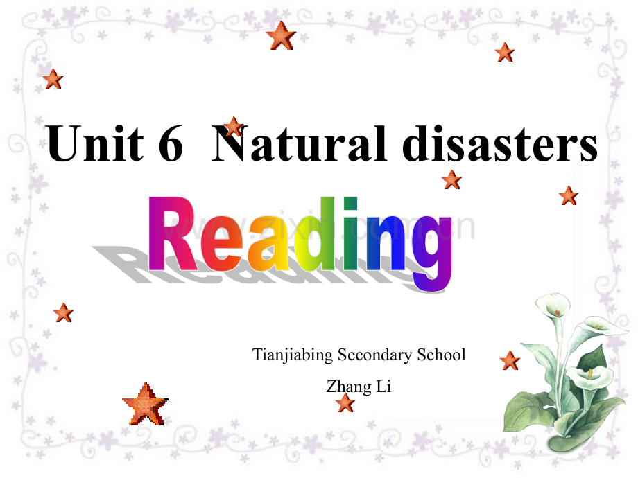 牛津译林版英语八上Unit6Naturaldisasters阅读.pptx_第1页