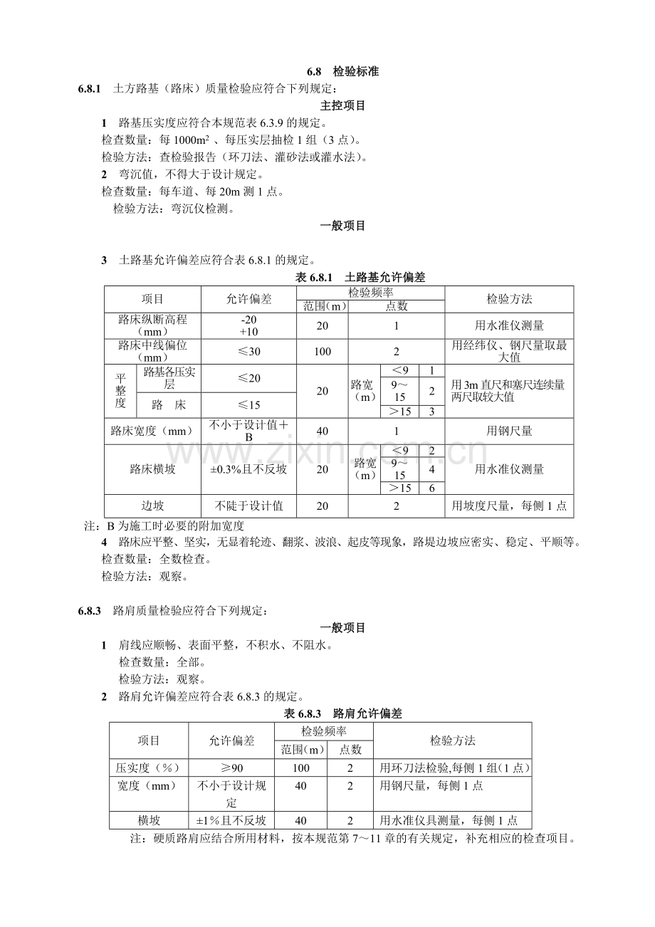 公路验收标准摘取范文.doc_第1页