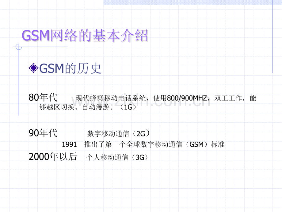 GSM网络基本知识介绍1101详解.pptx_第2页