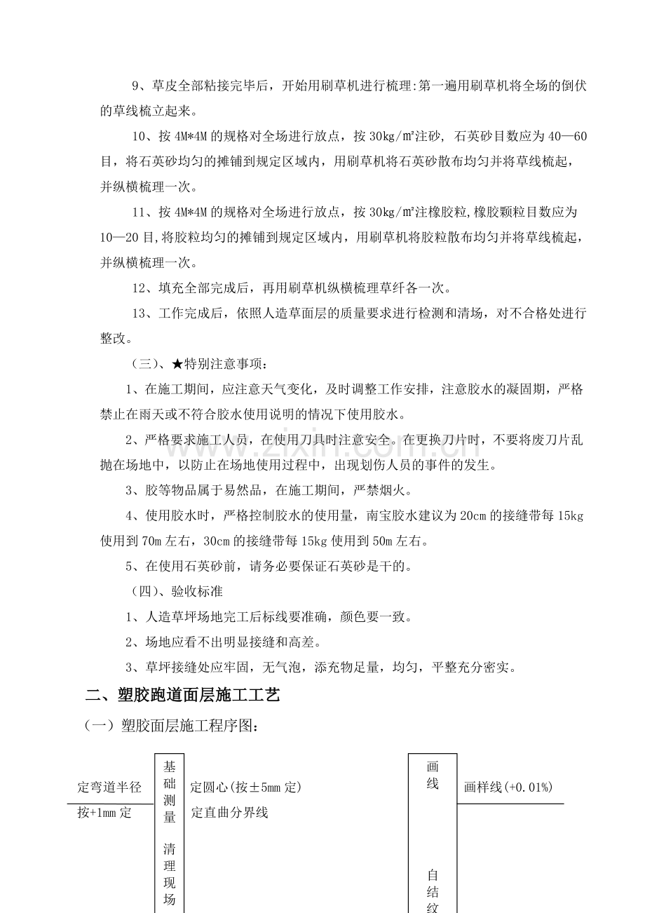 塑胶运动场施工方案及技术措施.doc_第2页