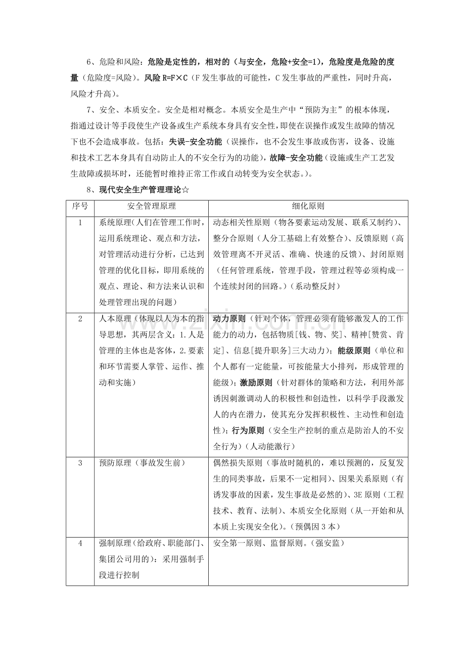 注册安全工程师考试要点.doc_第2页