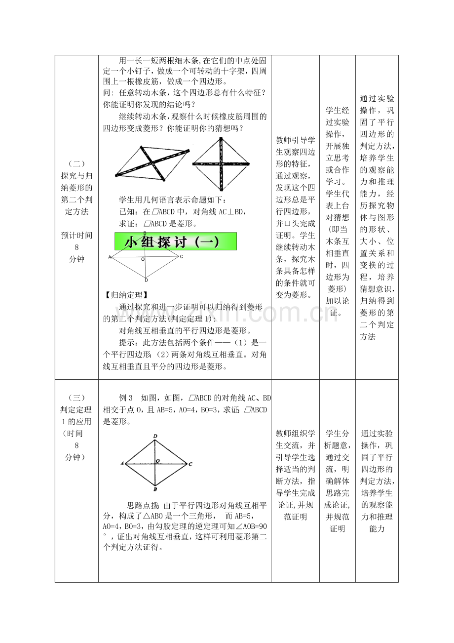 菱形的判定教学设计.doc_第3页