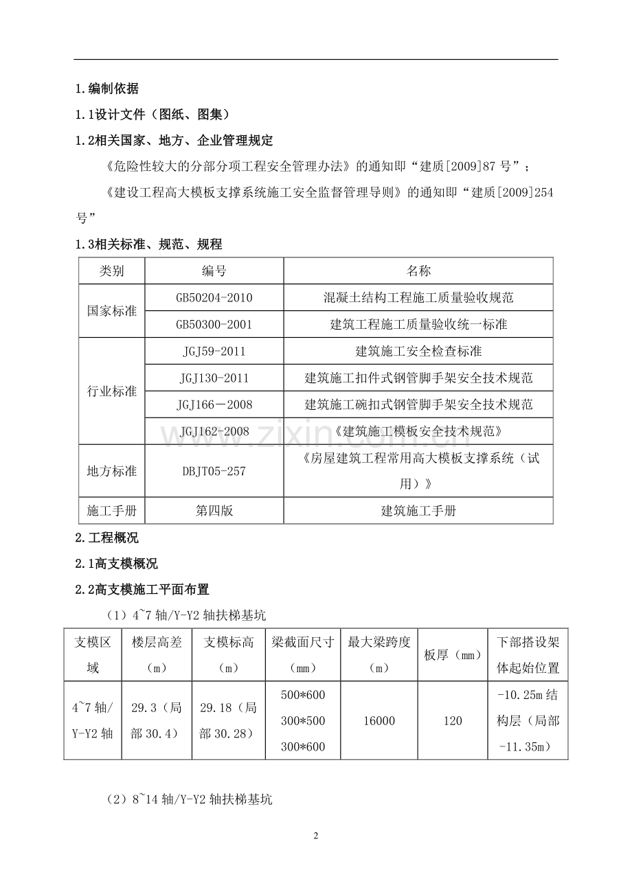 建设工程高大模板支撑系统施工专项方案.doc_第2页