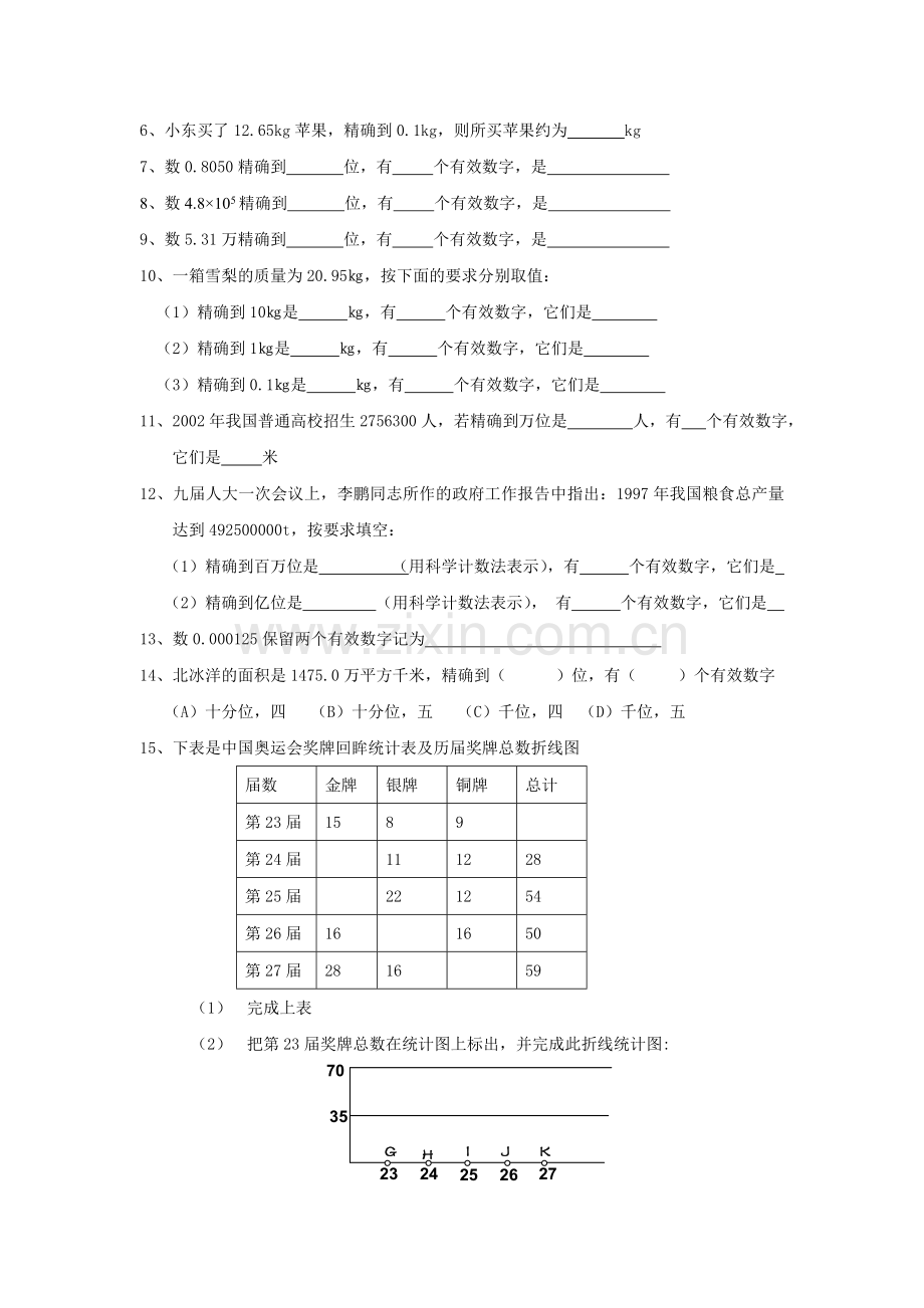 北师大数学七年级下生活中的数据期末复习教学案.doc_第2页