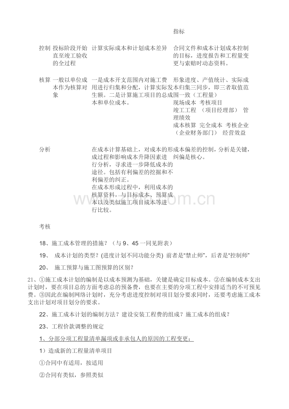 一级建造师项目管理必背要点资料.doc_第3页