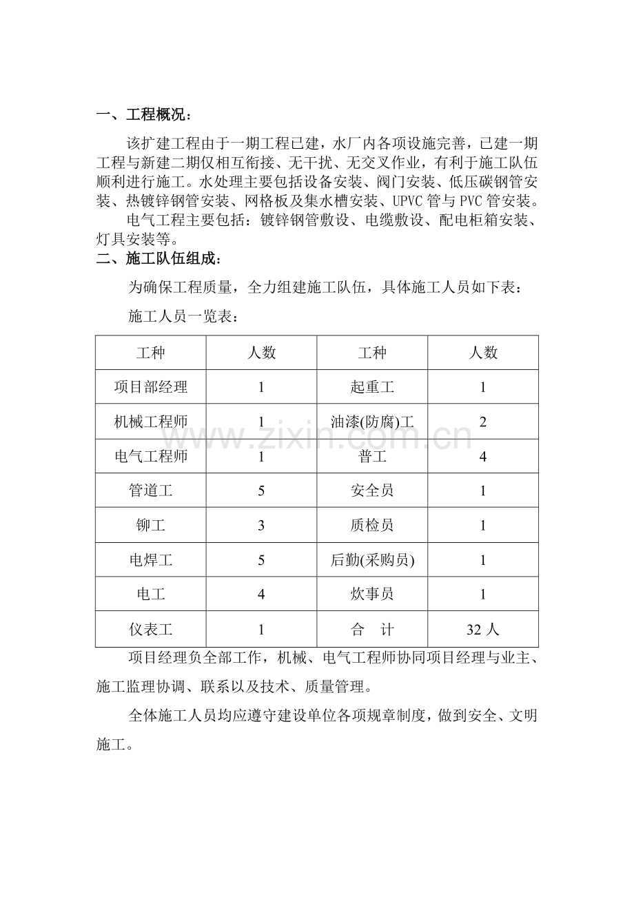 水厂设备安装施工工艺.doc_第2页