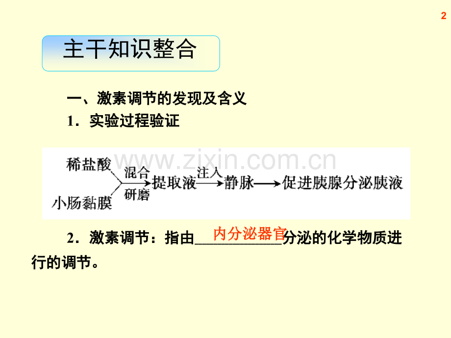 高三生物复习通过激素的调节神经调节与体液调节的关系.pptx_第2页