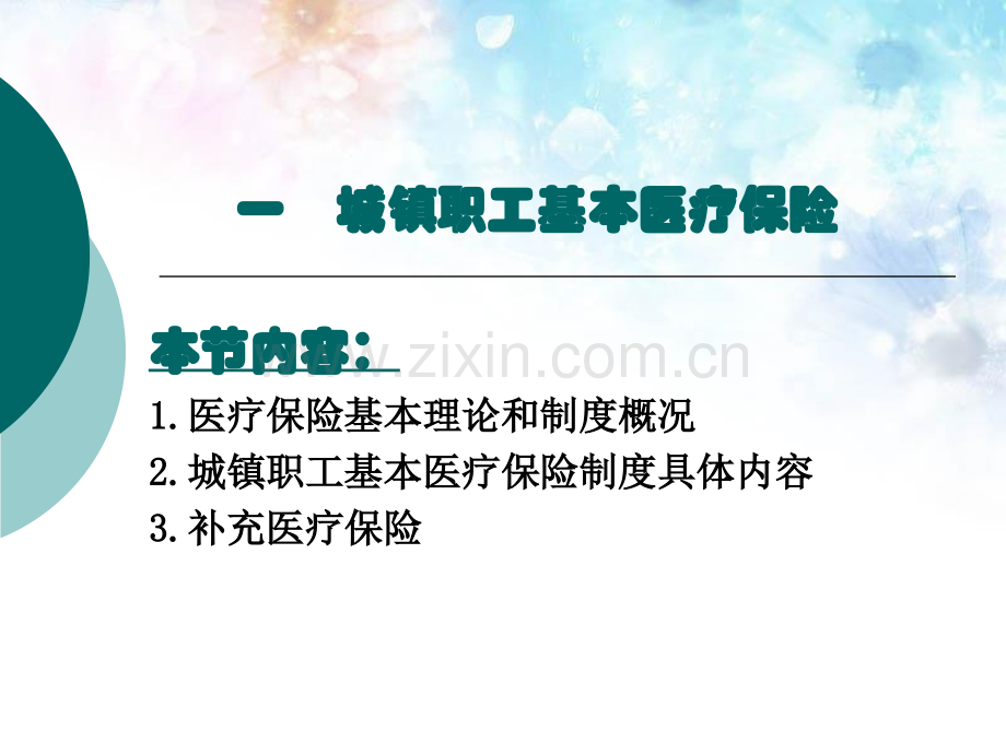 医疗保险全部中国的医疗保险制度.pptx_第2页