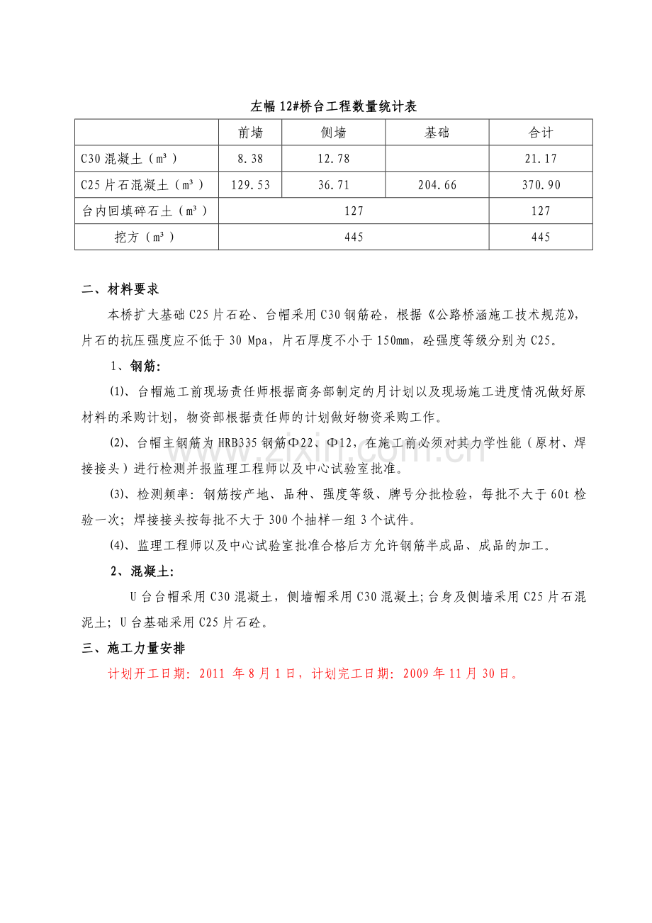 A1桥U型桥台施工技术方案.doc_第2页