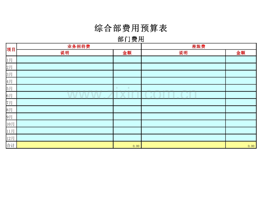 房地产开发企业成本核算明细科目汇总房地产项目公司分类预算表.pptx_第3页