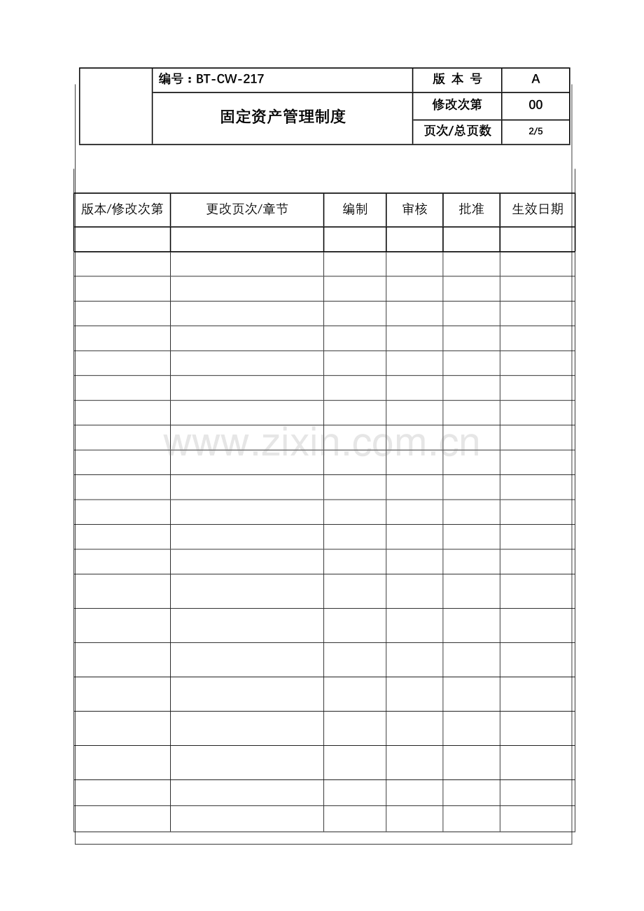 BTCW217固定资产管理制度.doc_第2页