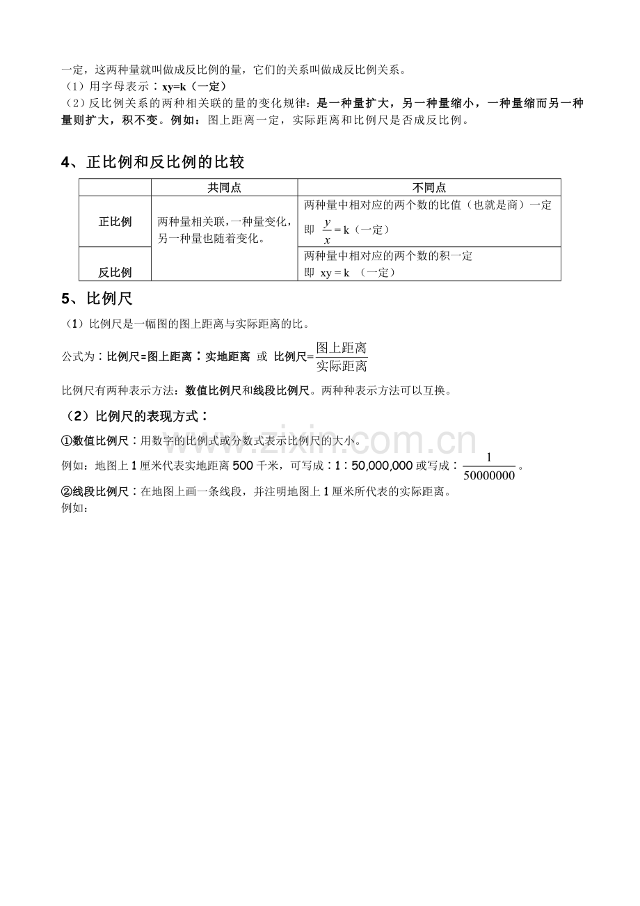 小学六年级比例知识点复习.doc_第2页