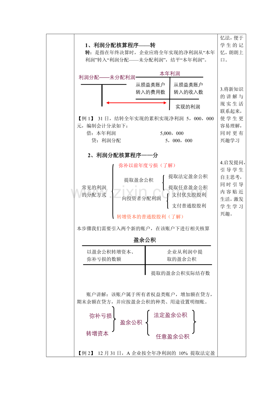 利润分配的核算教学设计.doc_第3页