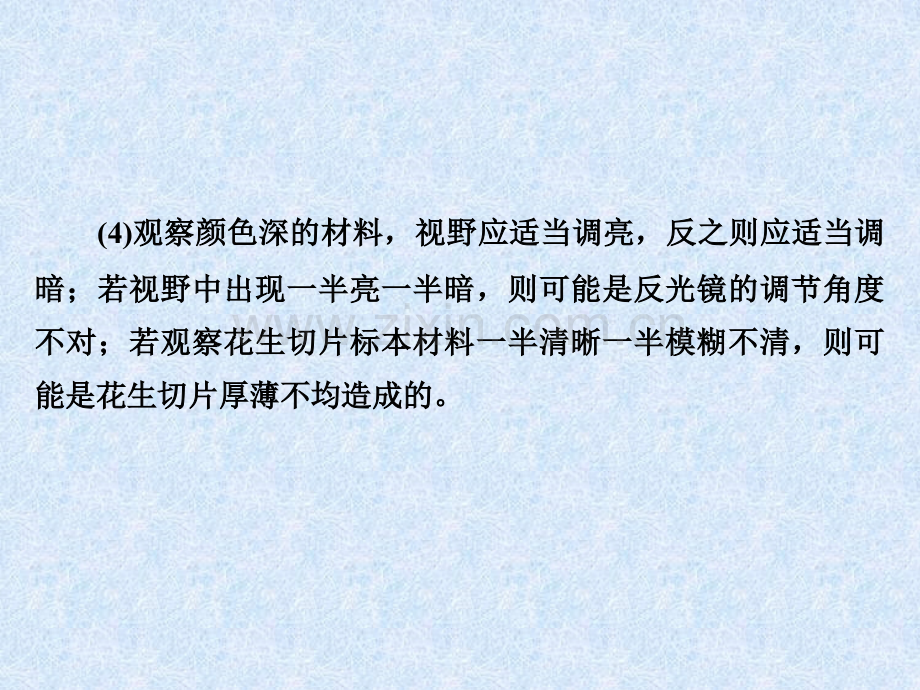 高三生物人教版实验专项突破1-用显微镜观察各种各样的细胞.pptx_第3页