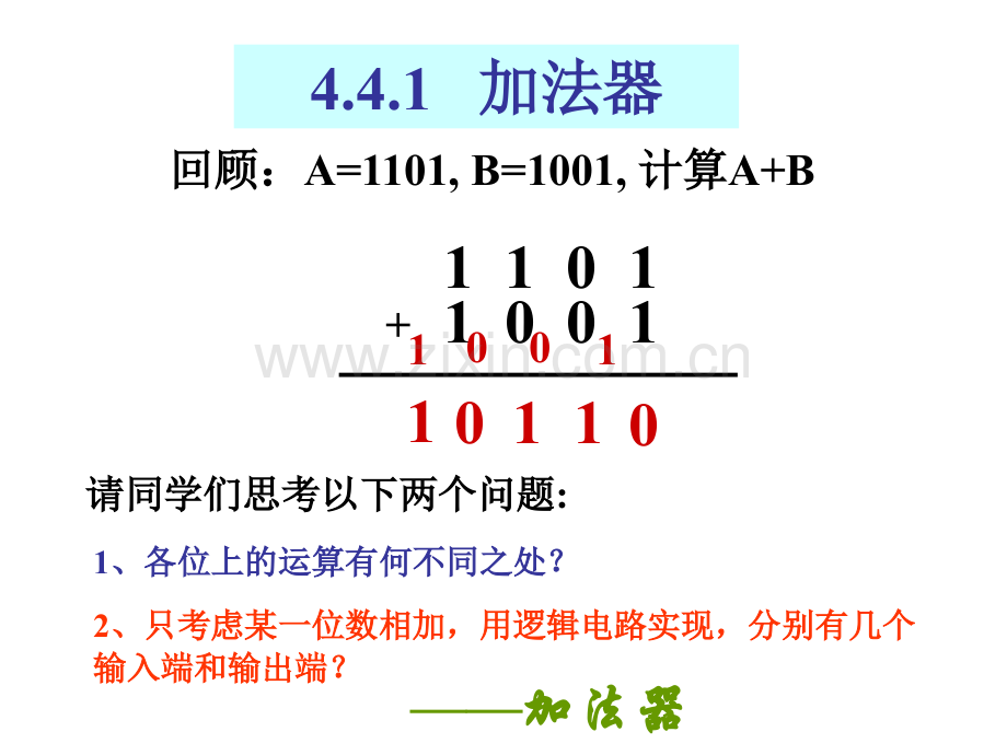 逻辑电路的设计加法器.pptx_第2页