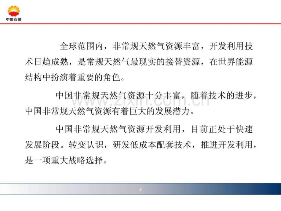 中国非常规天然气资源开发与利用..pptx_第2页