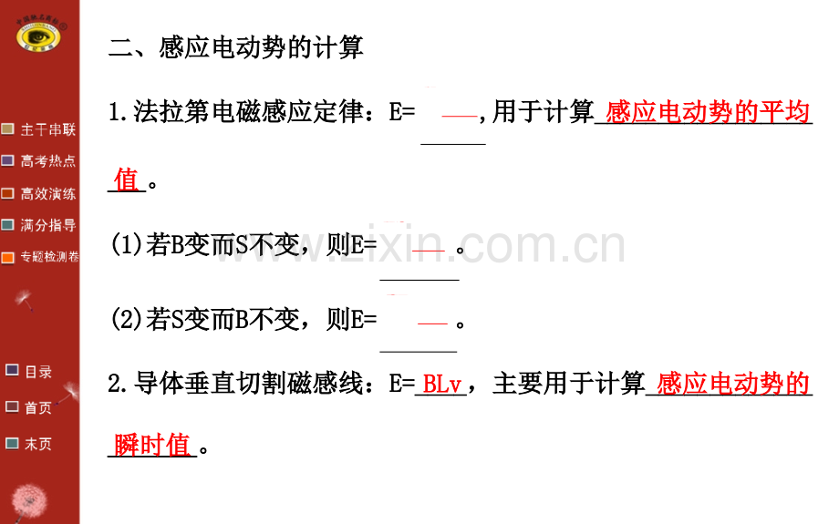 专题5电磁感应规律及其应用.pptx_第3页