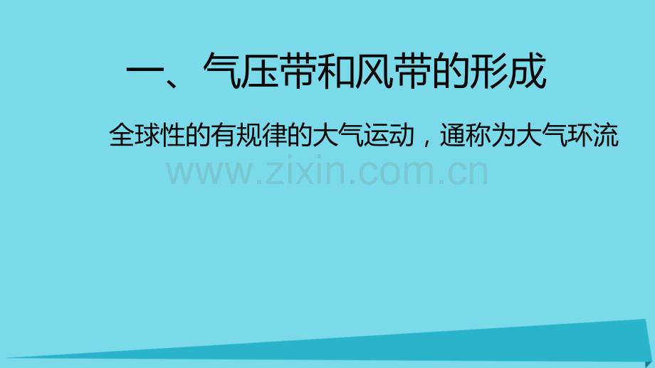 高中地理地球上大气22气压带和风带2新人教版必修.pptx_第2页