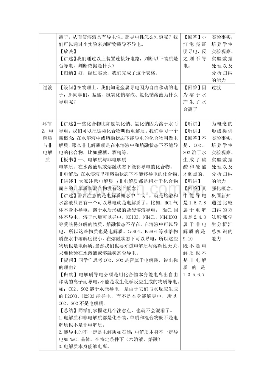 化学电解质优秀教案.doc_第2页