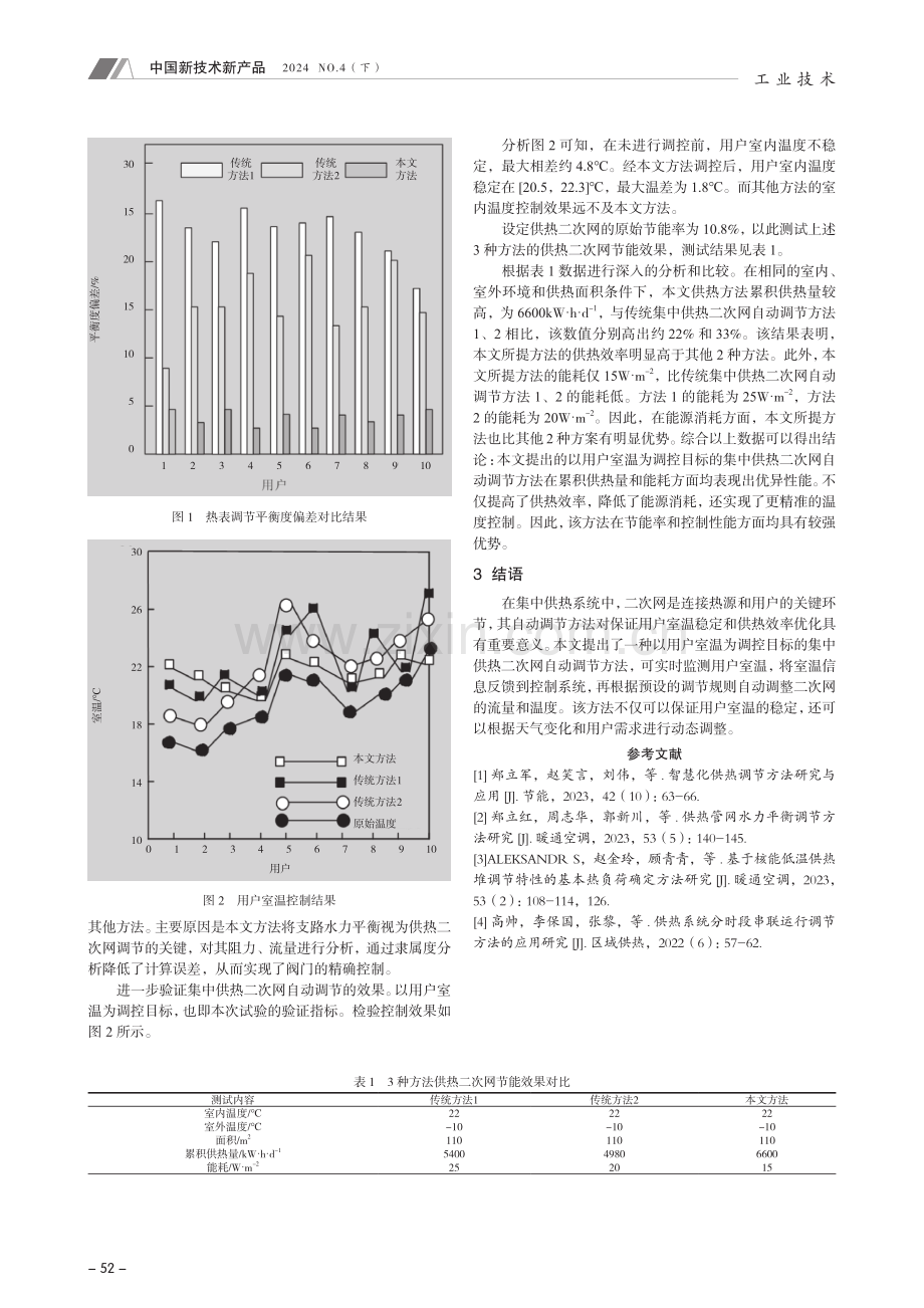 以用户室温为调控目标的集中供热二次网自动调节方法.pdf_第3页