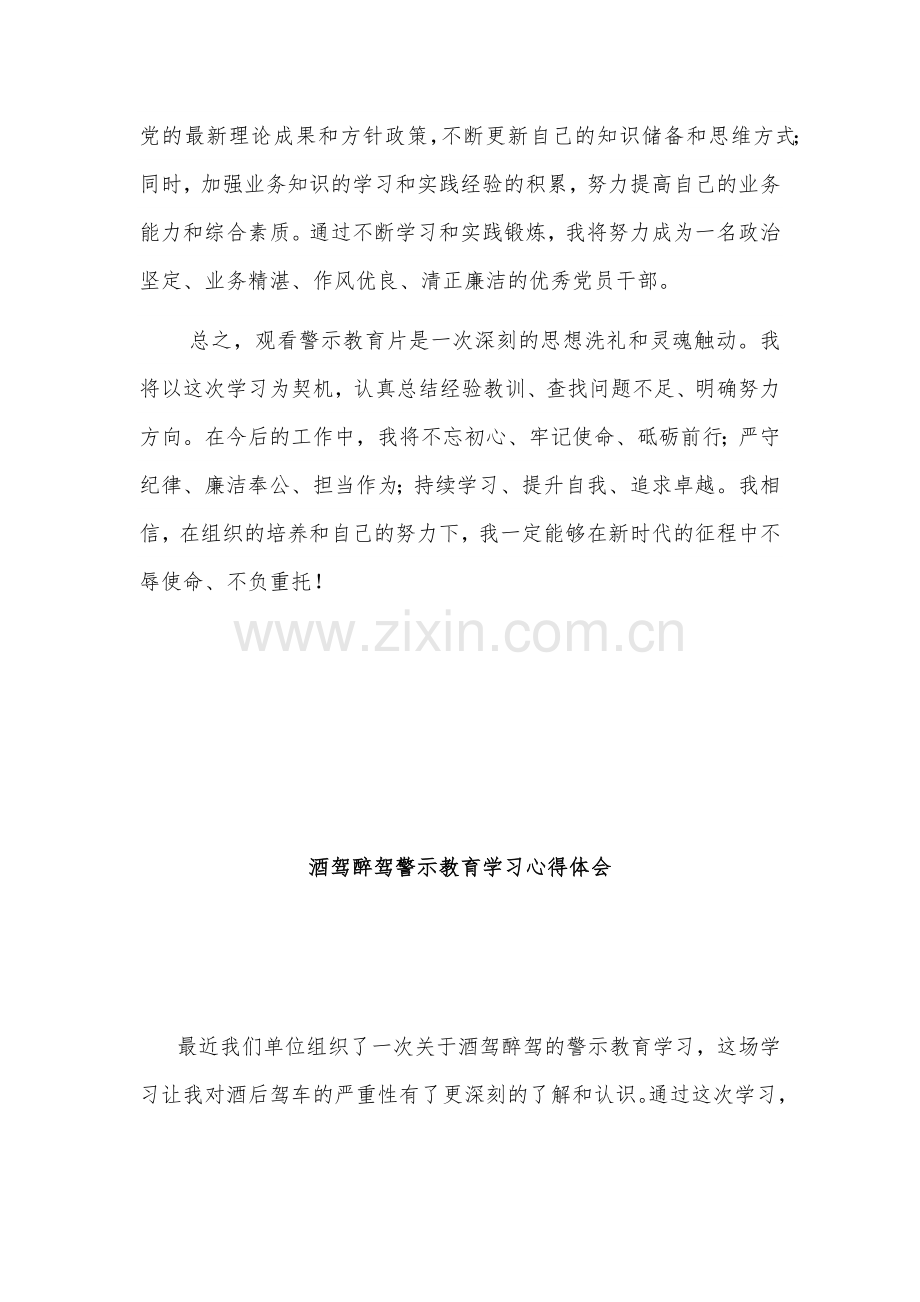 警示教育心得体会2篇：守初心、担使命筑牢廉洁自律之堤.docx_第3页