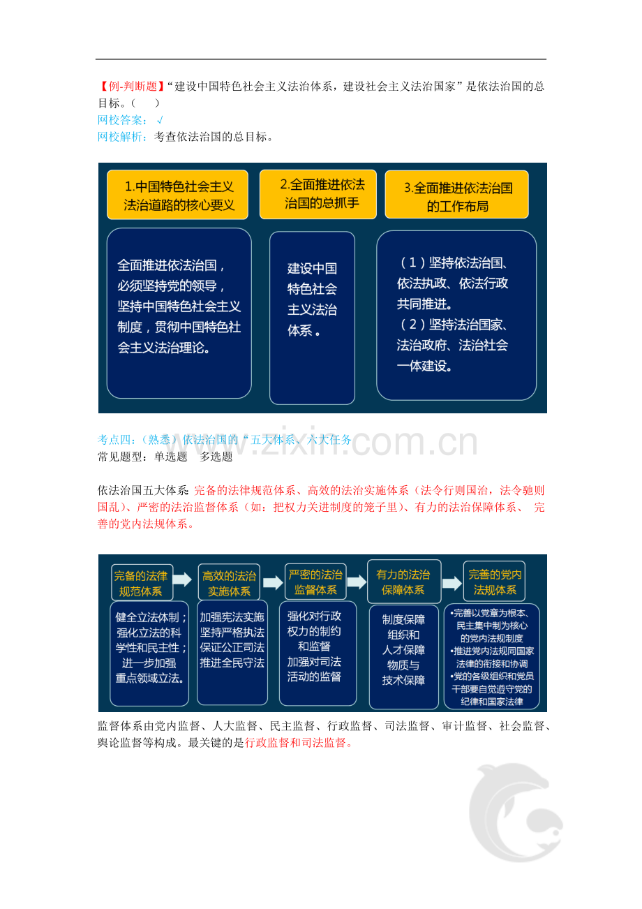 导游资格-政策与法律法规考点知识点总结归纳2-第一篇-第一章-全面推进法治中国建设.doc_第3页