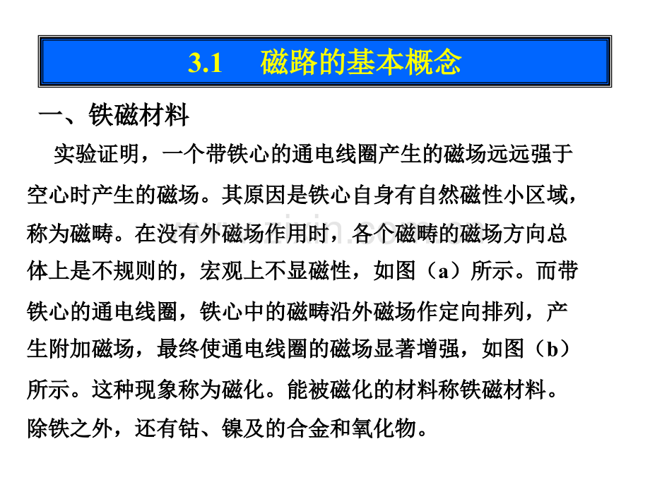 中职-电工电子技术第三章-磁路与变压器.ppt_第2页