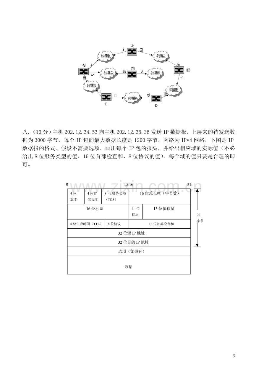 《计算机网络基础》模拟试卷1.doc_第3页