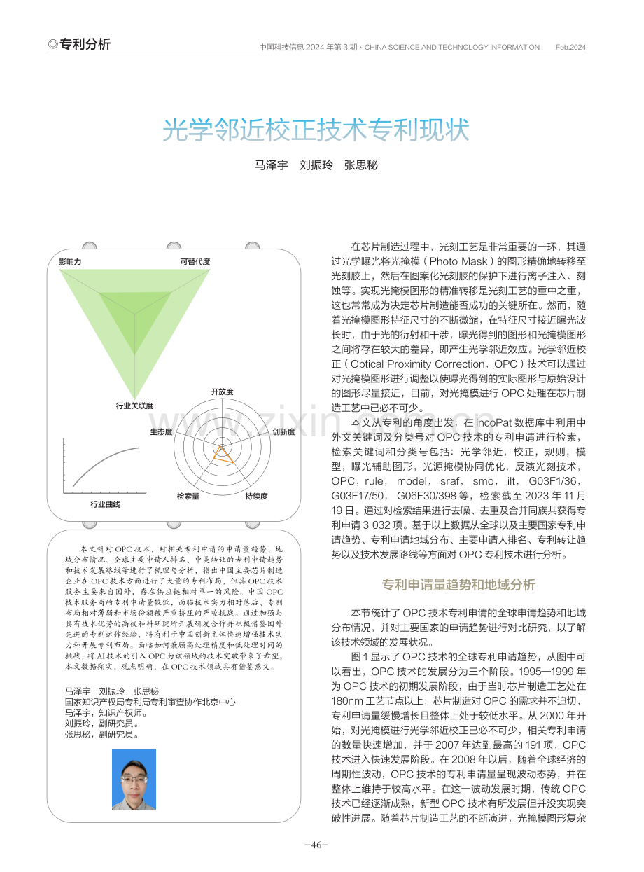 光学邻近校正技术专利现状.pdf_第1页