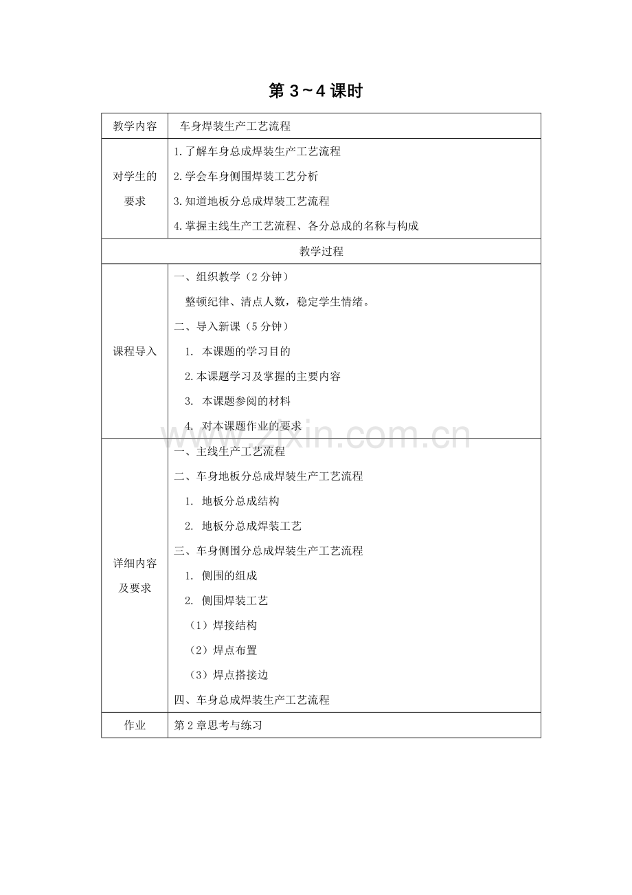 《汽车焊装技术》全套教案-授课电子教案-整本书电子讲义-教学讲义.docx_第2页