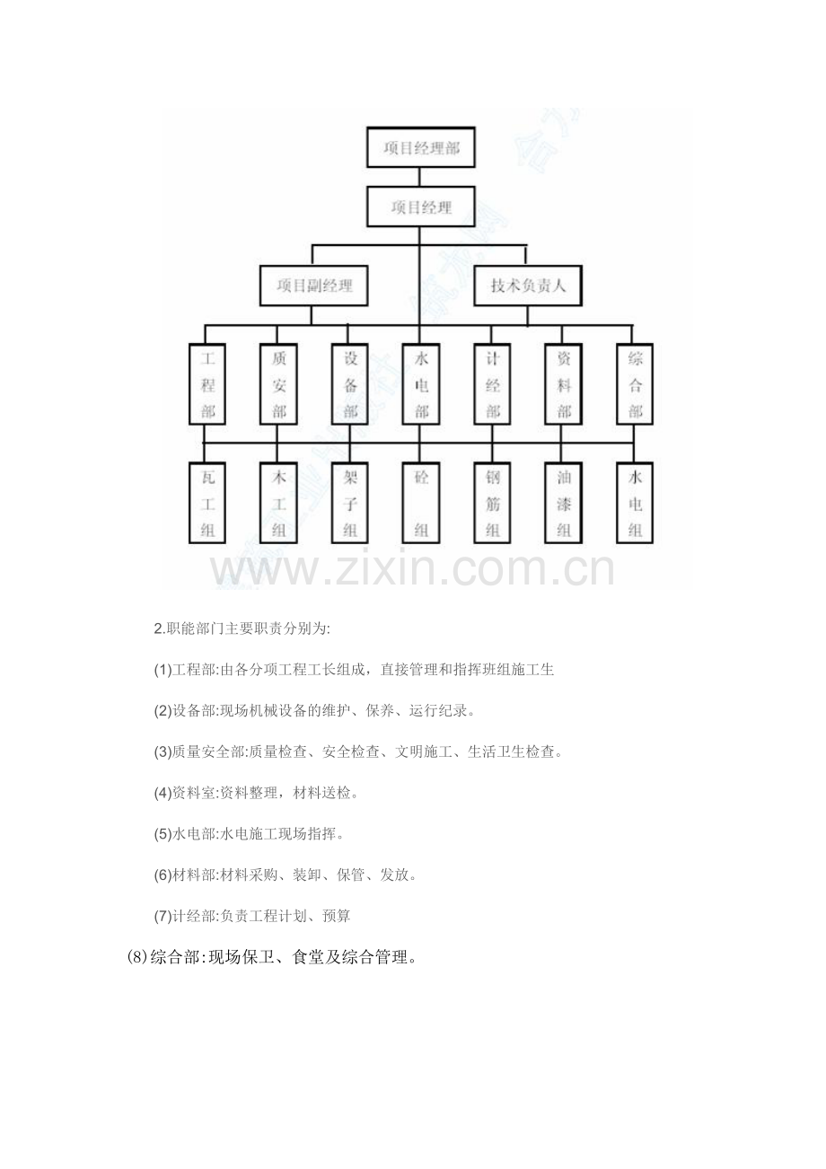 项目经理部的组建与结构-案例1.doc_第2页