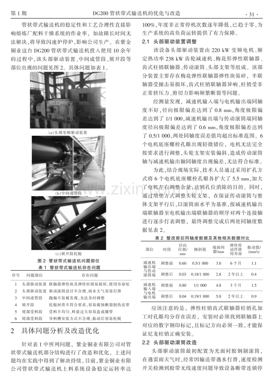 DG200管状带式输送机的优化与改造.pdf_第2页