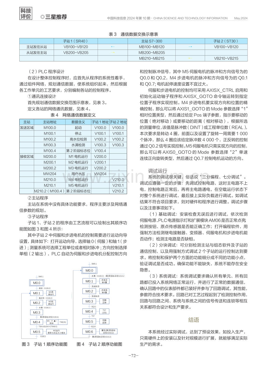 一种基于PLC和组态MCGS的饮用水输送监控系统设计.pdf_第3页