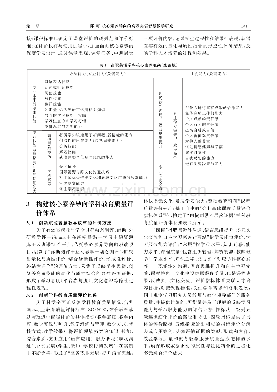 核心素养导向的高职英语智慧教学研究.pdf_第3页