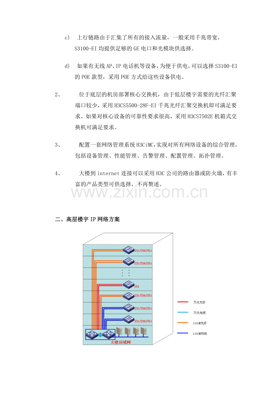 H3C智能建筑IP网络解决方案及其广泛应用.doc_第3页