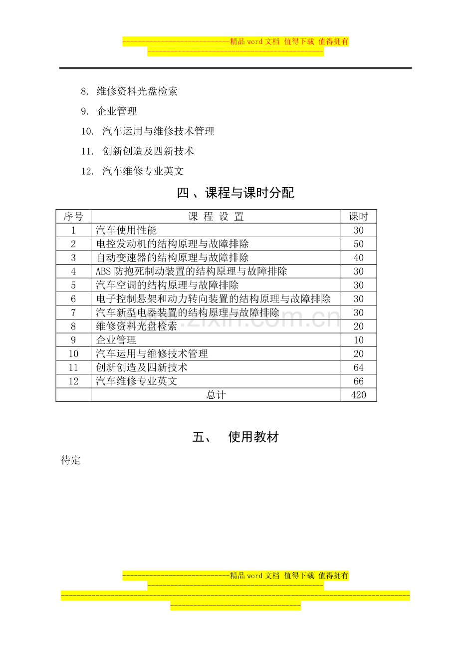 汽车维修高级工程师培训计划.doc_第2页