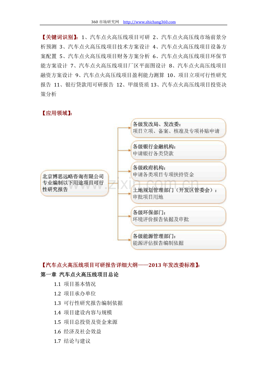 汽车点火高压线项目可行性研究报告评审方案设计(2013年发改委标准案例范文).docx_第2页