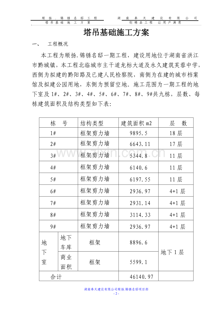 塔吊基础施工方案---已打印.doc_第2页