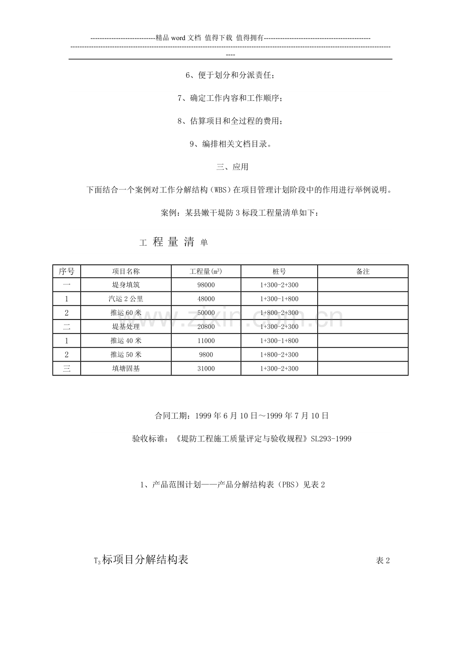 工作分解结构(WBS)在施工项目管理计划阶段中的应用.doc_第3页