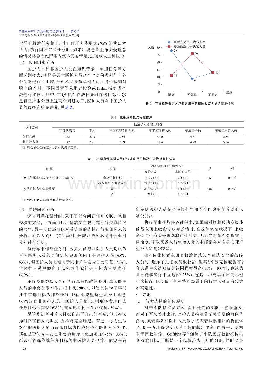 军医维和时行为选择的伦理学探讨.pdf_第3页