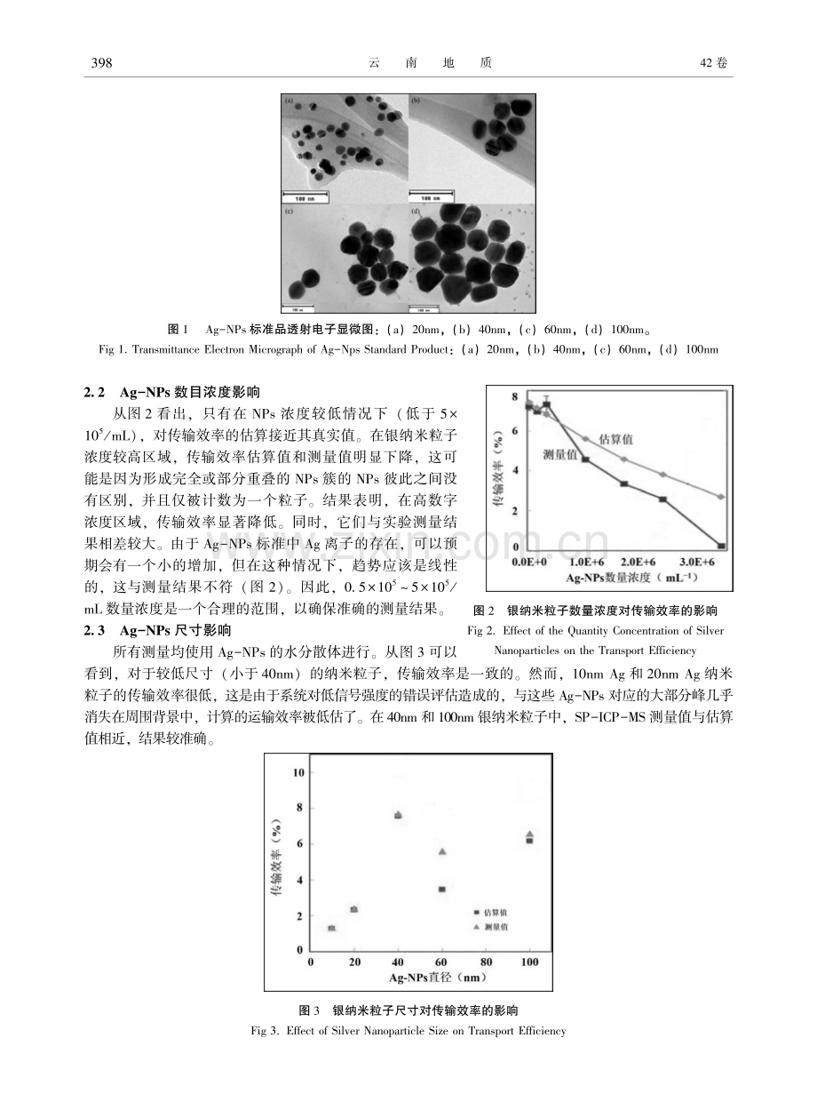 单颗粒电感耦合等离子体质谱法对地表水中纳米银的检测.pdf_第3页