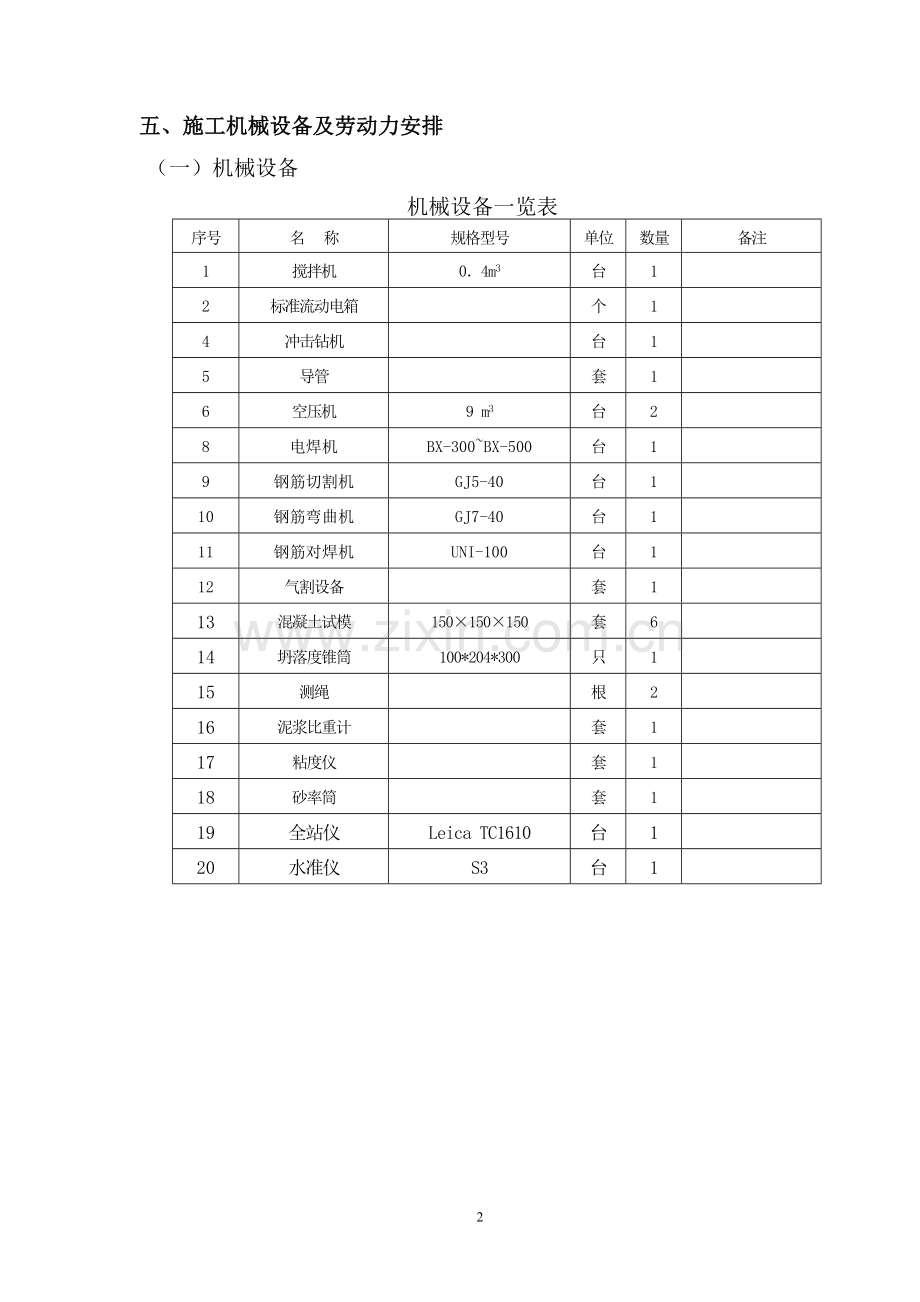 钻孔灌注桩施工方案中海.doc_第3页