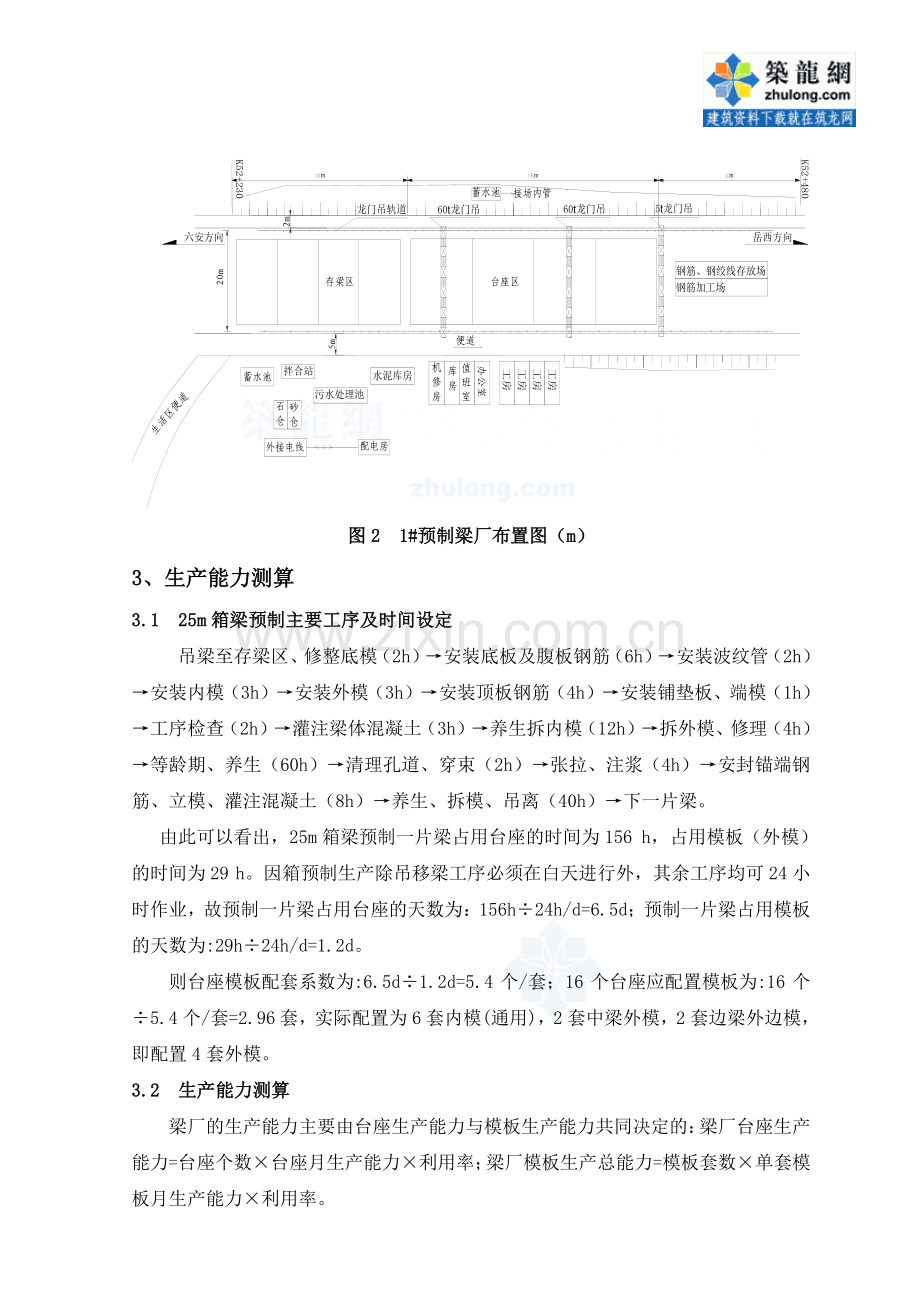 预制箱梁厂的施工方案-secret.doc_第3页