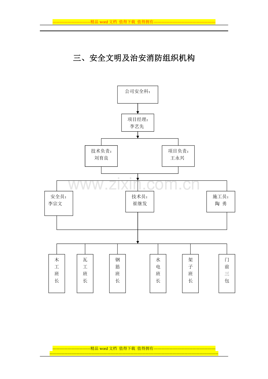 惠民小区工程安全施工组织设计.doc_第3页