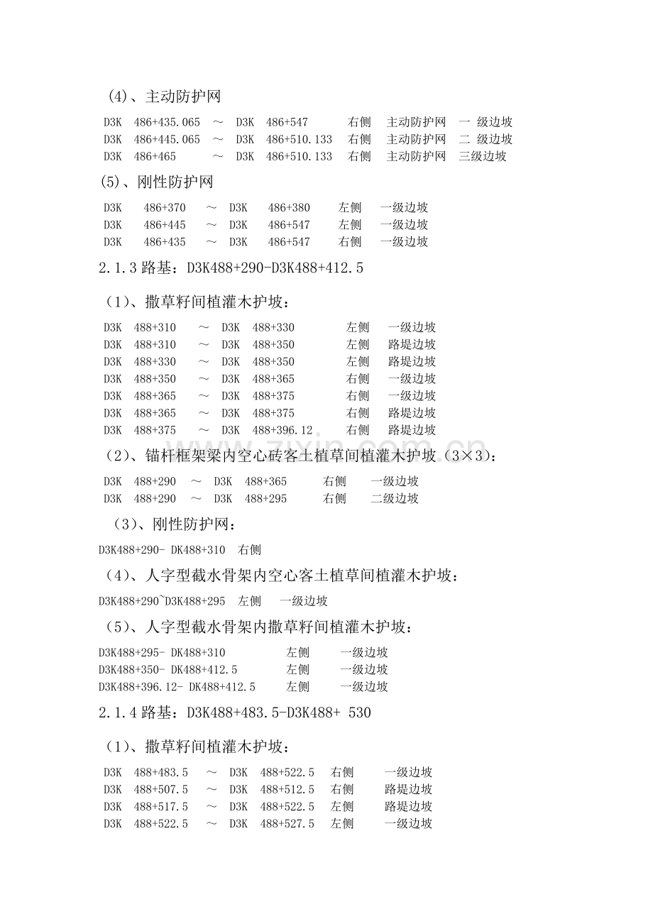 路基边坡防护施工方案-Microsoft-Word-文档.doc_第3页